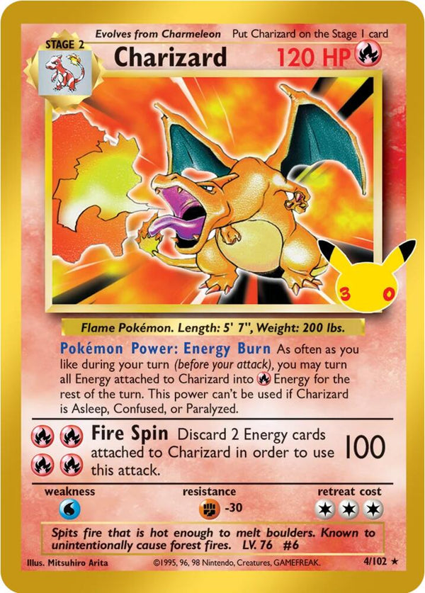 Charizard - 4/102 - 30th Celebration: Classic Collection