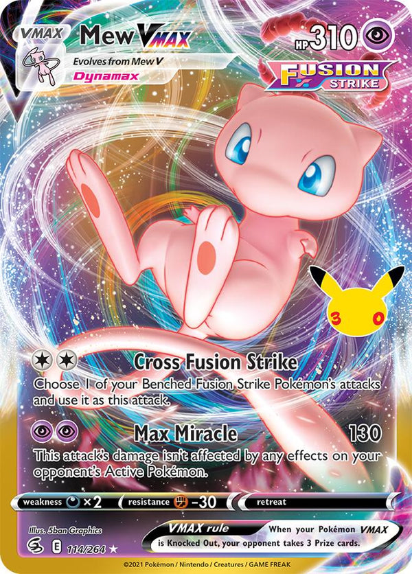 Mew VMAX - 114/264 - 30th Celebration: Classic Collection