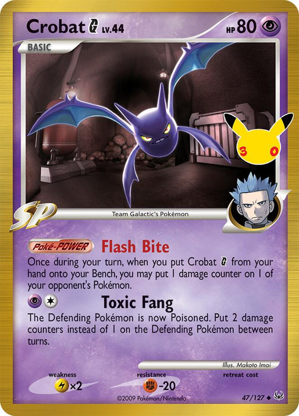 Crobat G - 47/127 - 30th Celebration: Classic Collection