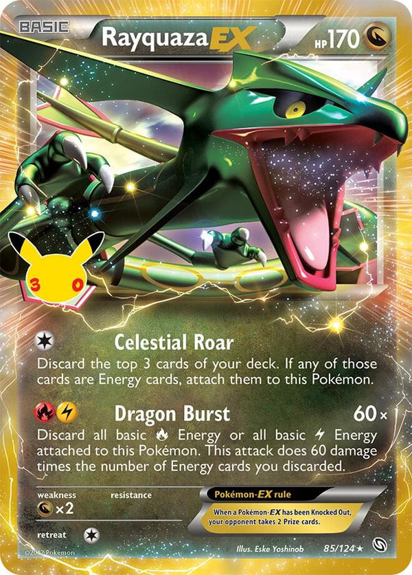 Rayquaza EX - 85/124 - 30th Celebration: Classic Collection