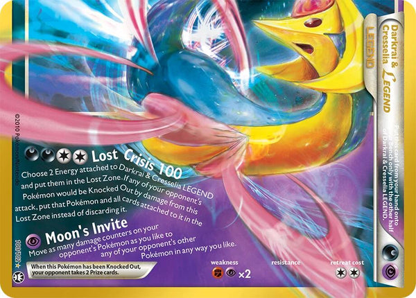 Darkrai & Cresselia Legend (Bottom) - 100/102 - 30th Celebration: Classic Collection