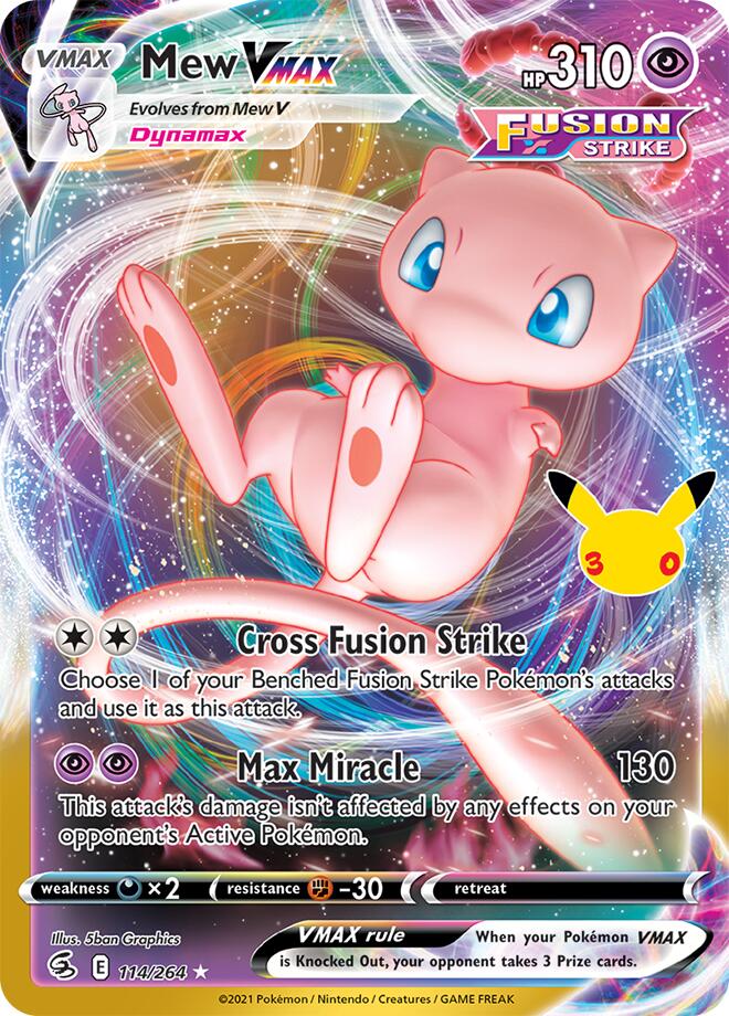 Mew VMAX - 114/264 - 30th Celebration: Classic Collection