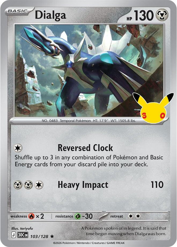 Dialga - 103/128 - 30th Celebration