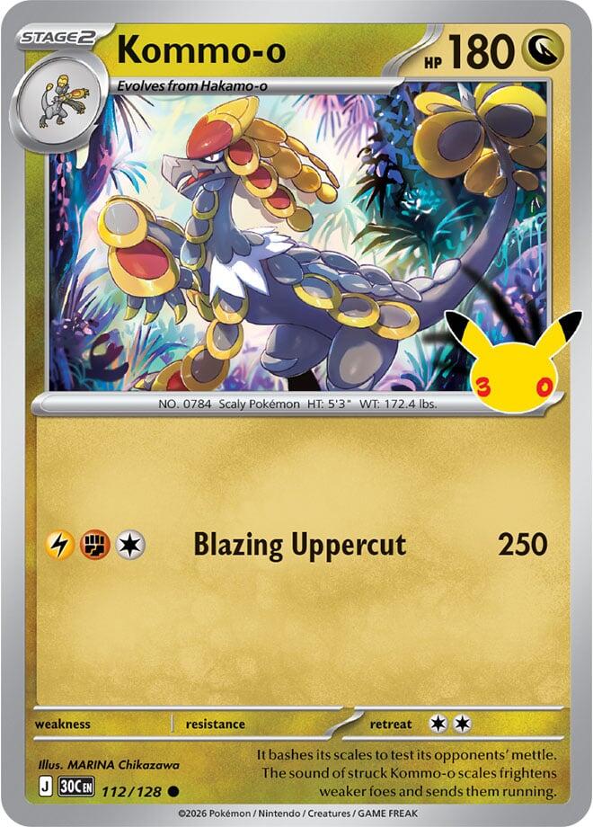 Kommo-o - 112/128 - 30th Celebration